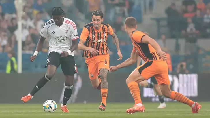 Beşiktaş Avrupa Ligi'ne veda etti
