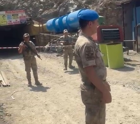 Elazığ'da madende göçük