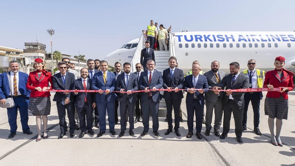 THY Halep uçuşlarını yeniden başlattı