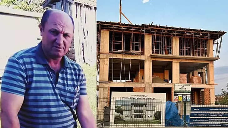 3’üncü katından düşen işçi hayatını kaybetti