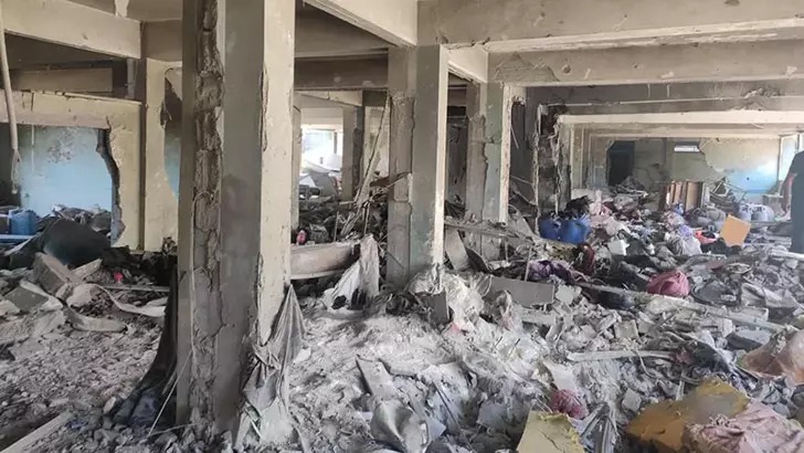 Gazetecilerin çadırına saldırı düzenlendi