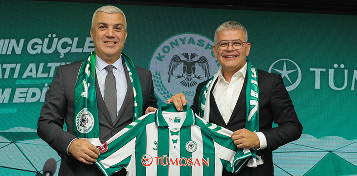 Konyaspor TÜMOSAN'la devam dedi