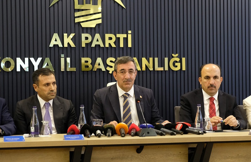 Cumhurbaşkanı Yardımcısı Cevdet Yılmaz Konya'da