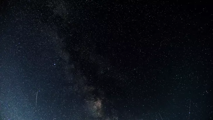 Meteor yağmuru görsel şölen oluşturdu
