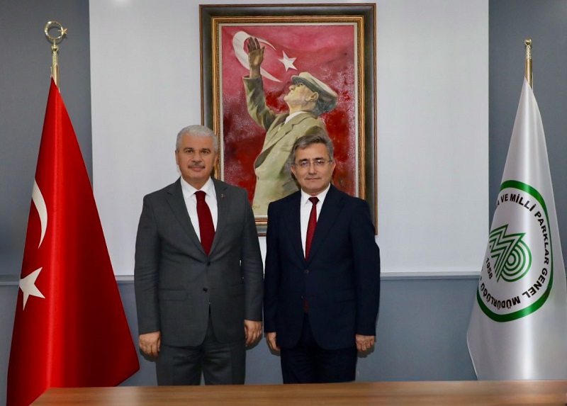 Vali Akın'dan Bölge Müdürü'ne ziyaret