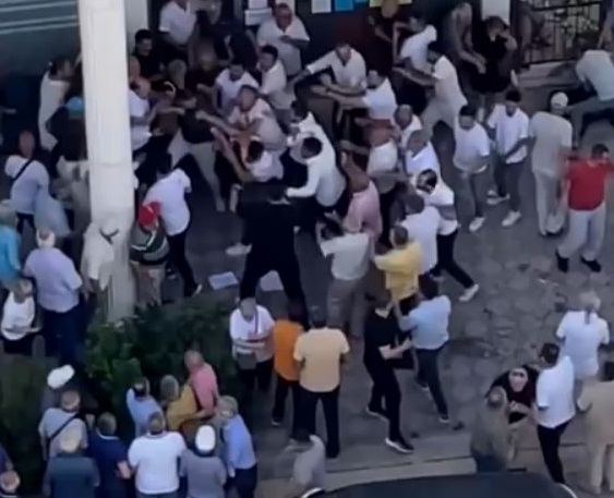 Delege seçiminde kavga