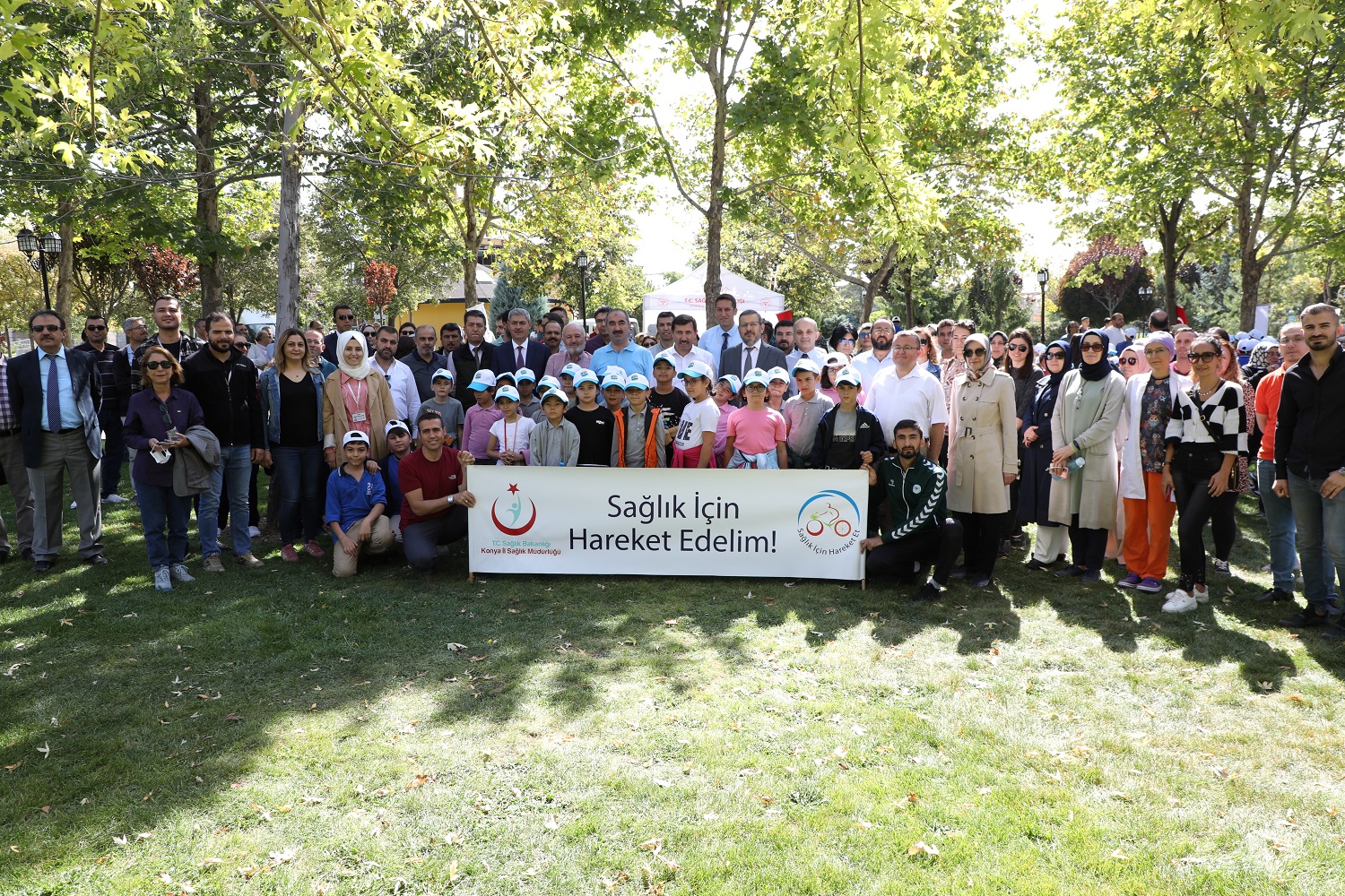 Karatay'da sağlık için yürüdüler