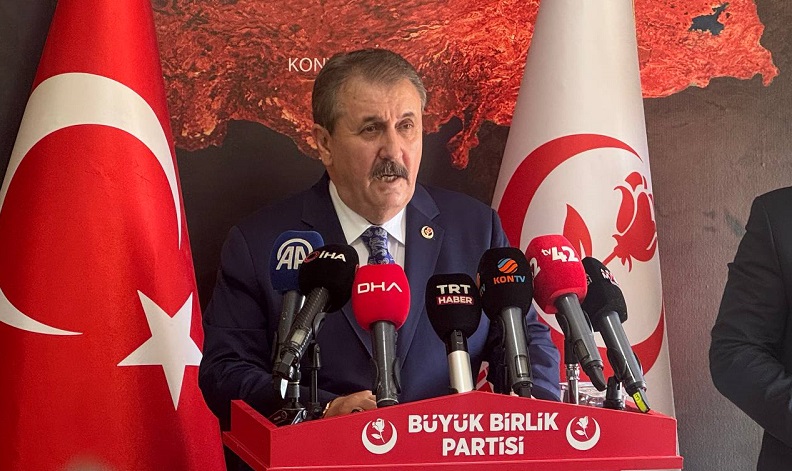 BBP Genel Başkanı Konya'da konuştu