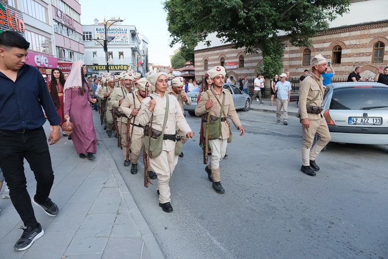 103 yıl öncesinin ruhu yeniden yaşatıldı