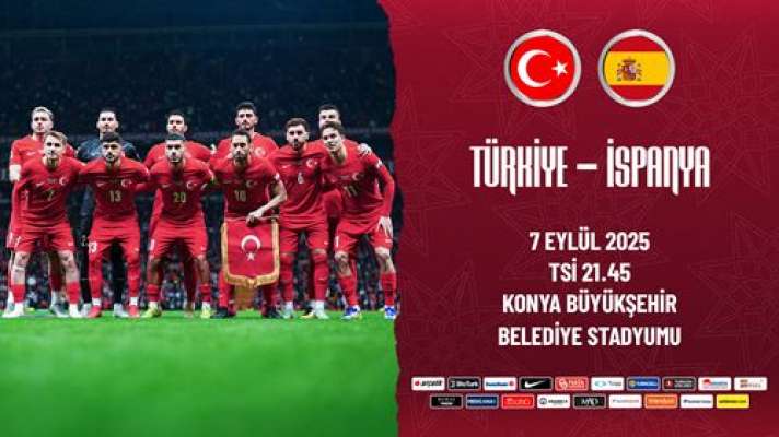 Konya'da milli maç heyecanı yaşanacak
