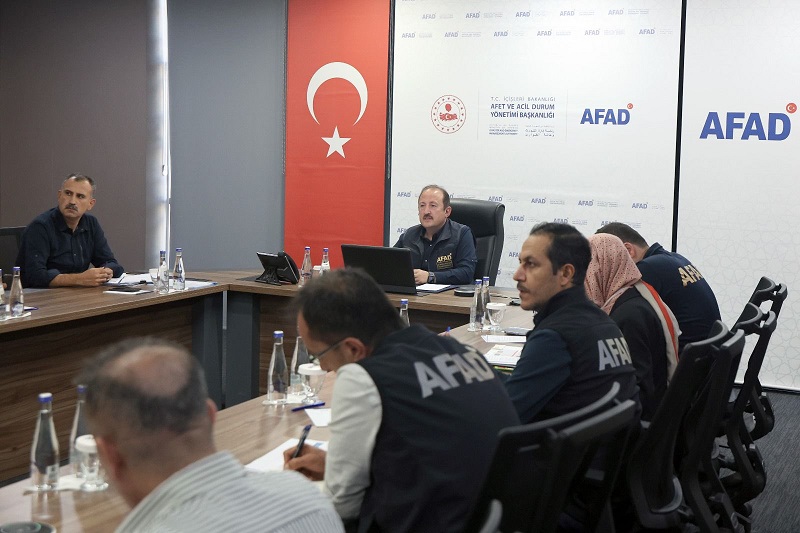 AFAD'da 6 Şubat depremlerine ilişkin toplantı