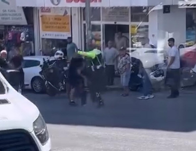 Trafik polisine saldıran şüpheli tutuklandı