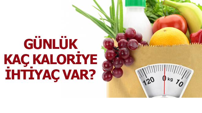 Diyet yaparken kaç kalori aldığınızı bilin