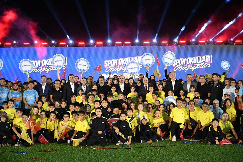 “Spor Okulları Olimpiyatları” sona erdi