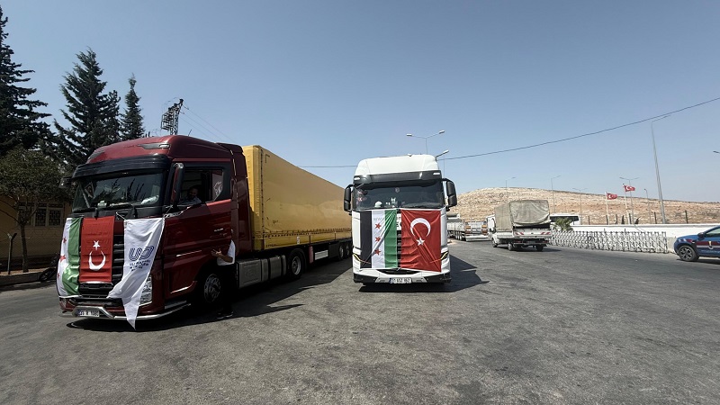 Suriye ile kesintisiz kara yolu taşımacılığı yeniden başladı