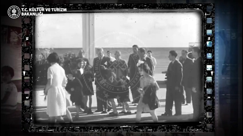 Atatürk'ün ilk kez yayınlanan görüntüsü