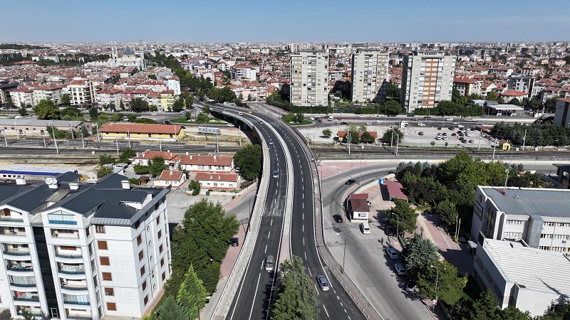 Üst geçitte sürüş konforu arttı