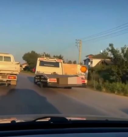 Düğün konvoyunda makas atan sürücüye ceza