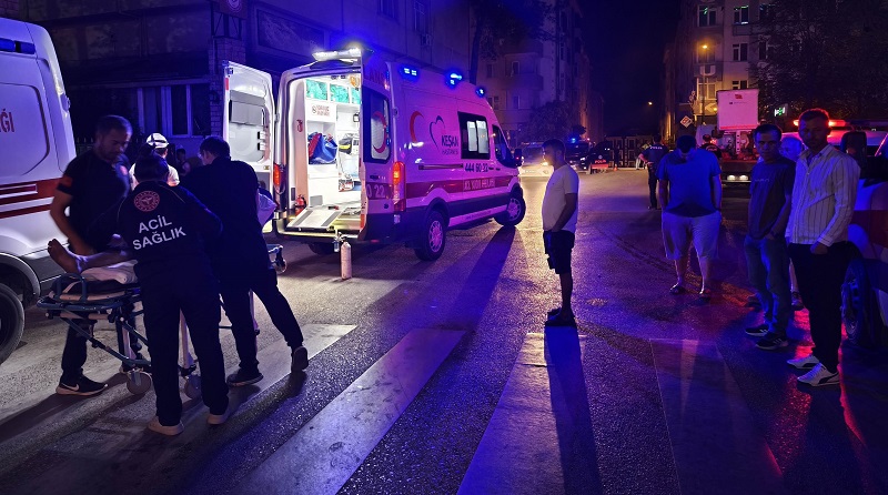 Orduevinin yatakhanesinde yangın