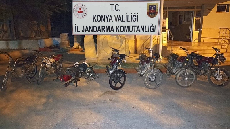 Motosiklet hırsızlığına 3 tutuklama