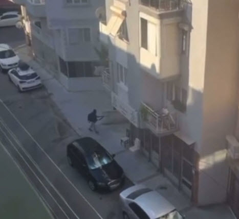 Saldırgan böyle görüntülendi