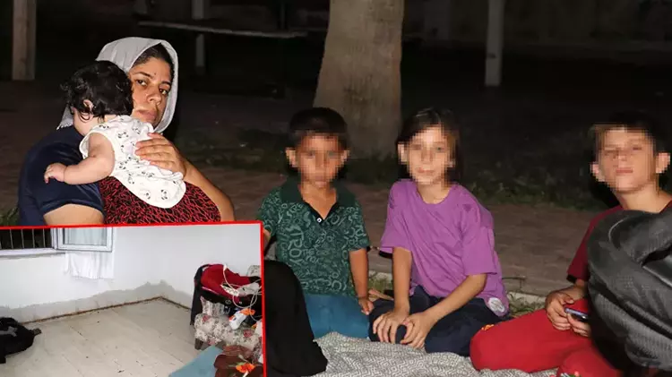 Evini lağım suyu basınca sokakta kaldı