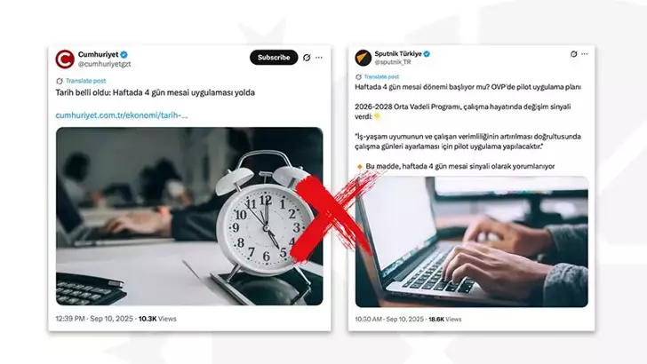 "Haftada 4 gün mesai diye bir şey yok"