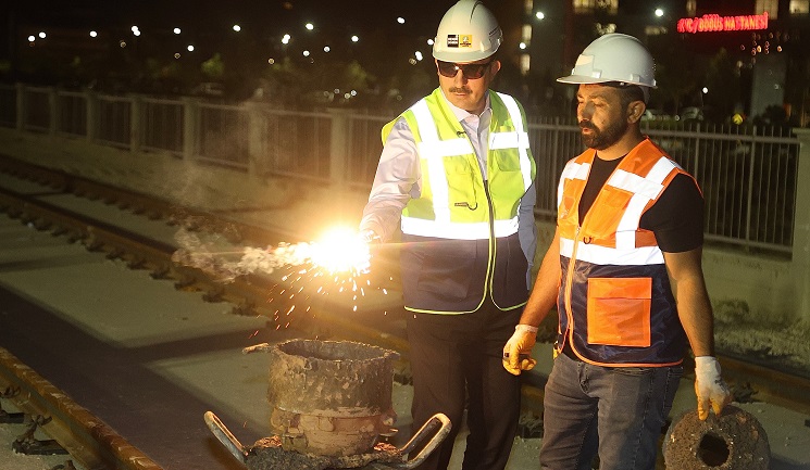 Tramvay Hattı Projesi’nin ilk etabı ilerliyor