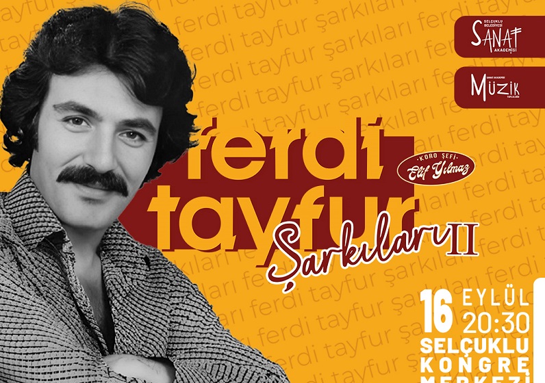 Ferdi Tayfur şarkıları sevenleriyle buluşacak