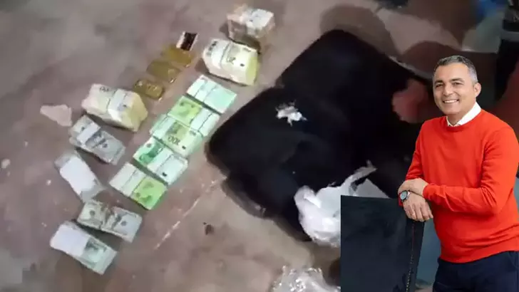 Altın ve dolarlar depoda bulundu