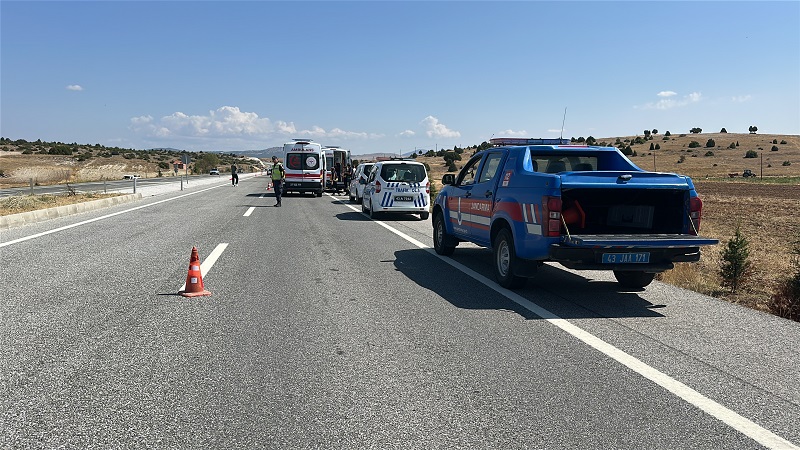 Uygulama noktasında feci kaza