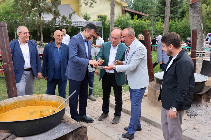 Meram'da kazanlar kuruldu
