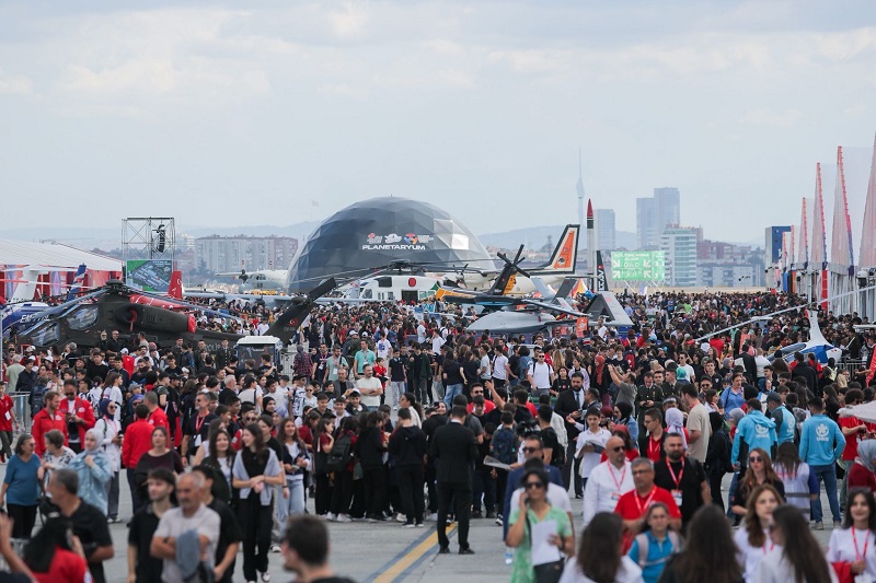 TEKNOFEST İstanbul'da üçüncü gün yoğunluğu