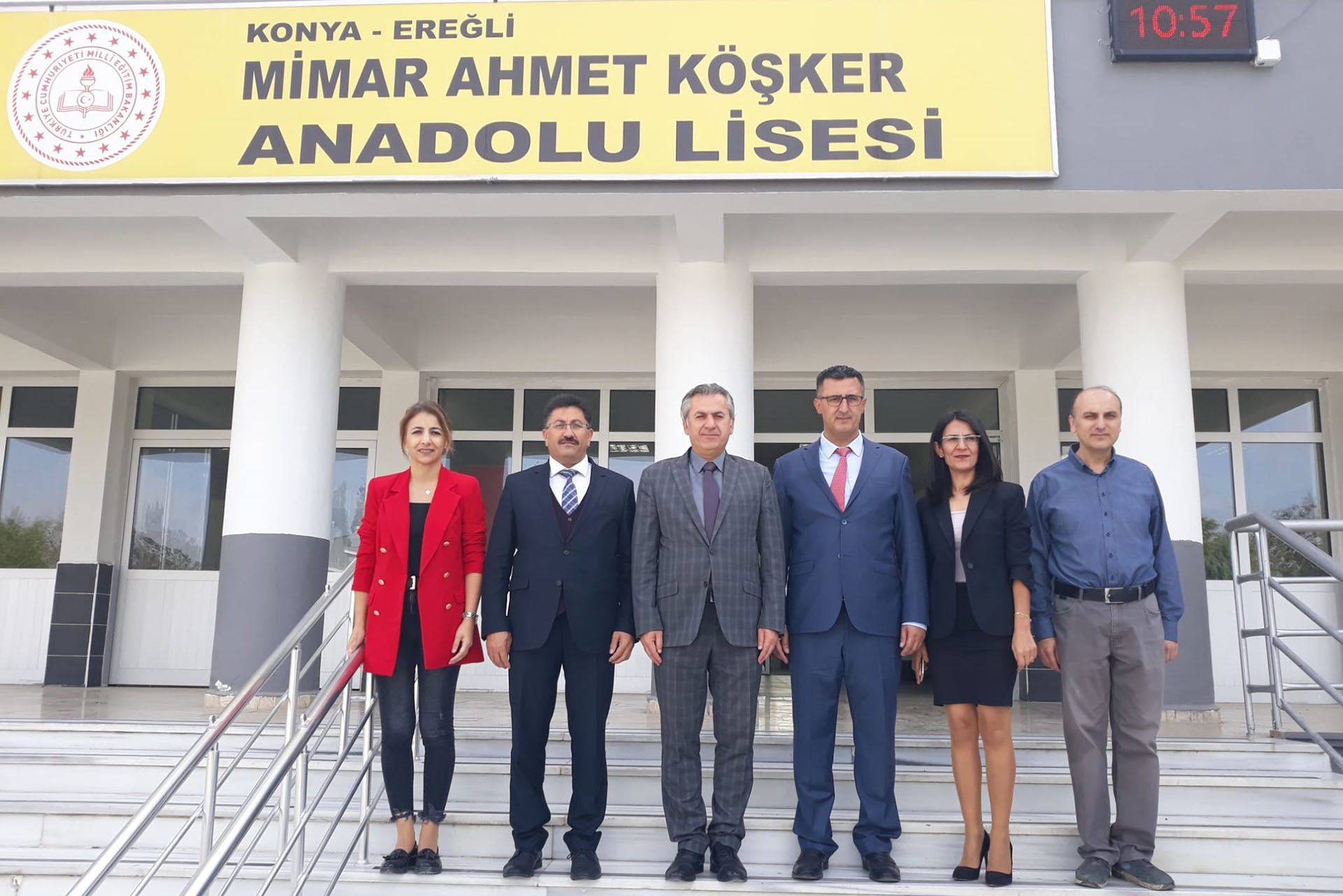 İl Milli Eğitim Müdürünün ilçeleri ziyaret ediyor