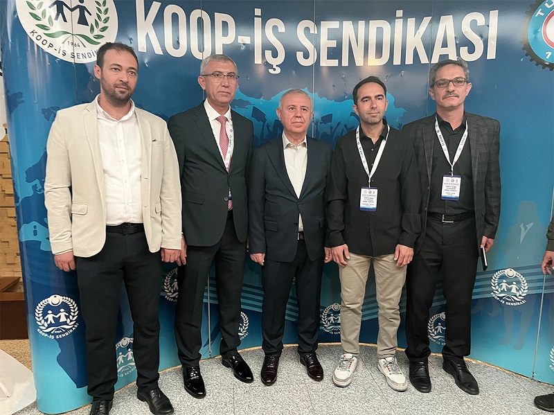 Koop-İş Konya Şubesi'nde Başkan değişti