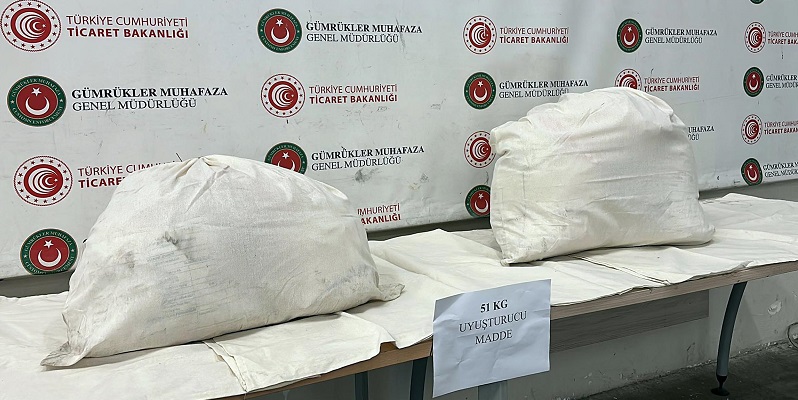 TIR'da 51 kilo uyuşturucu ele geçirildi