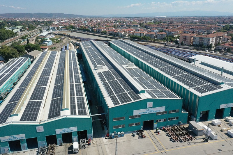 Milli Hızlı Tren ve Gaziray projesi güneş enerjisi ile üretilecek