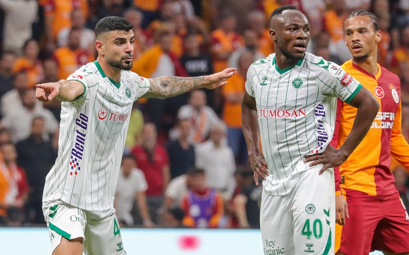 Konyaspor Galatasaray deplasmanından çıkamadı