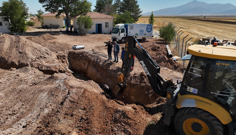 Güneysınır'ın içme suyu güvence altına alındı