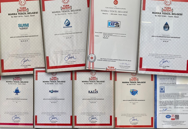 KOSKİ geliştirdiği sistemleri tescilledi