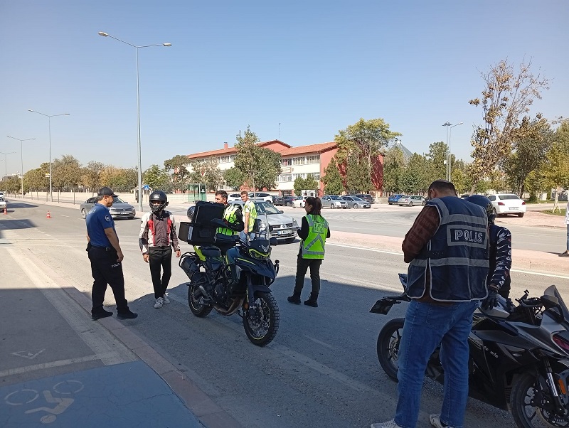 Motosikletlere geniş çaplı denetim