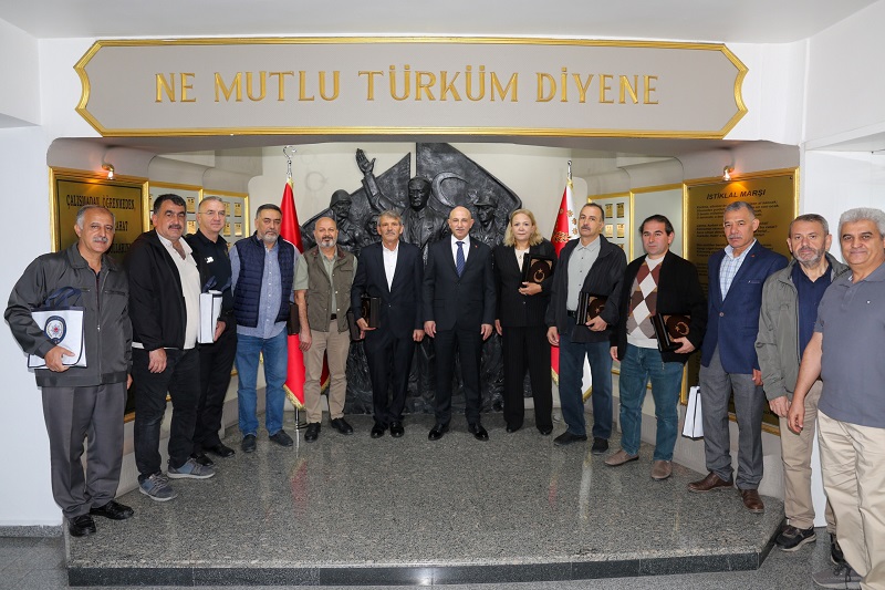 Konya Emniyeti'nde vefa buluşması