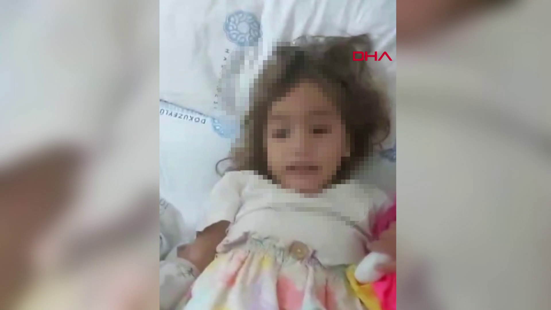 Ameliyattan yanık izleriyle çıktı