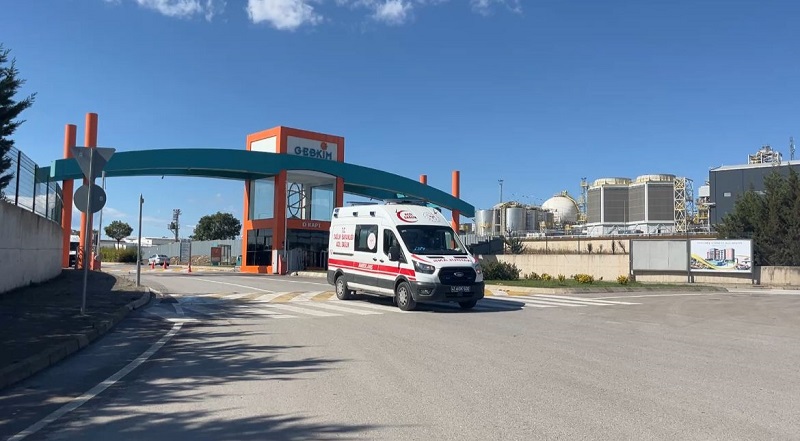 Petrokimya tesisinde patlama