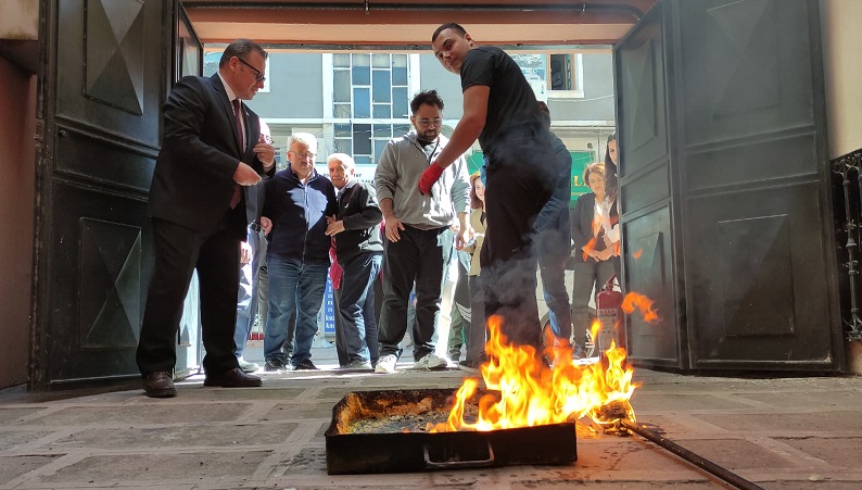 CİB Konya Bölge Müdürlüğünde tatbikat