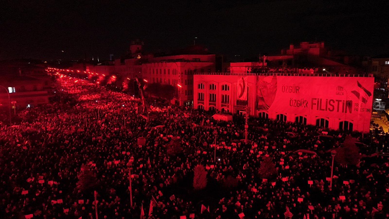 Sessiz Yürüyüş ile Filistin'e destek