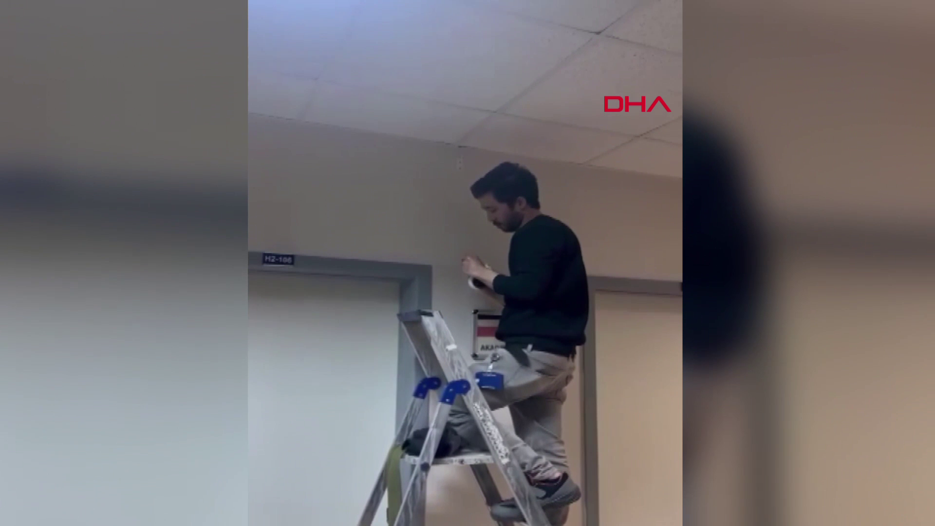 Üniversite hastanesinde gizli kamera !