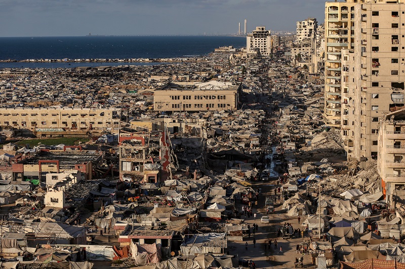 Gazze için 170 bin tonluk yardım malzemesi hazır