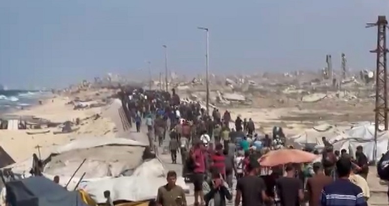 Filistinliler evlerine dönmeye başladı