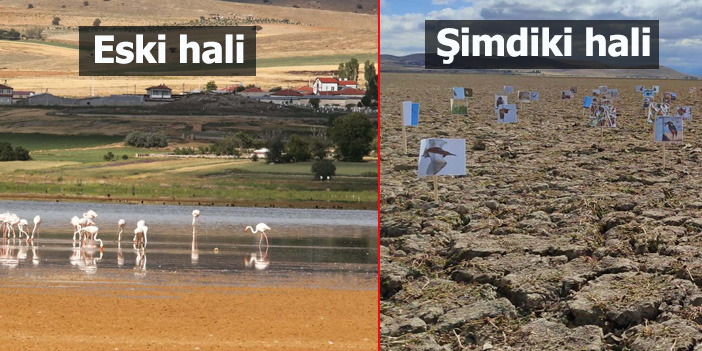 Gölün son hali yürekleri burktu